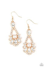 Load image into Gallery viewer, Paparazzi Prismatic Presence - Gold Earrings - Life of the Party Exclusive February 2021 - $5 Jewelry with Ashley Swint
