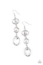 Load image into Gallery viewer, Paparazzi - The GLOW Must Go On! - White - Earrings