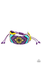 Load image into Gallery viewer, PRE-ORDER - Paparazzi Desert Dive - Purple - Bracelet - $5 Jewelry with Ashley Swint