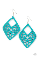 Load image into Gallery viewer, Paparazzi Earring ~ VINE For The Taking - Blue