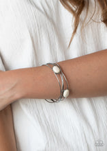 Load image into Gallery viewer, Paparazzi Desert Lagoon - White Stone - Bracelet - $5 Jewelry with Ashley Swint