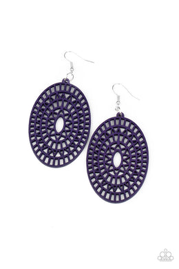 PAPARAZZI Tropical Retreat - Purple - $5 Jewelry with Ashley Swint