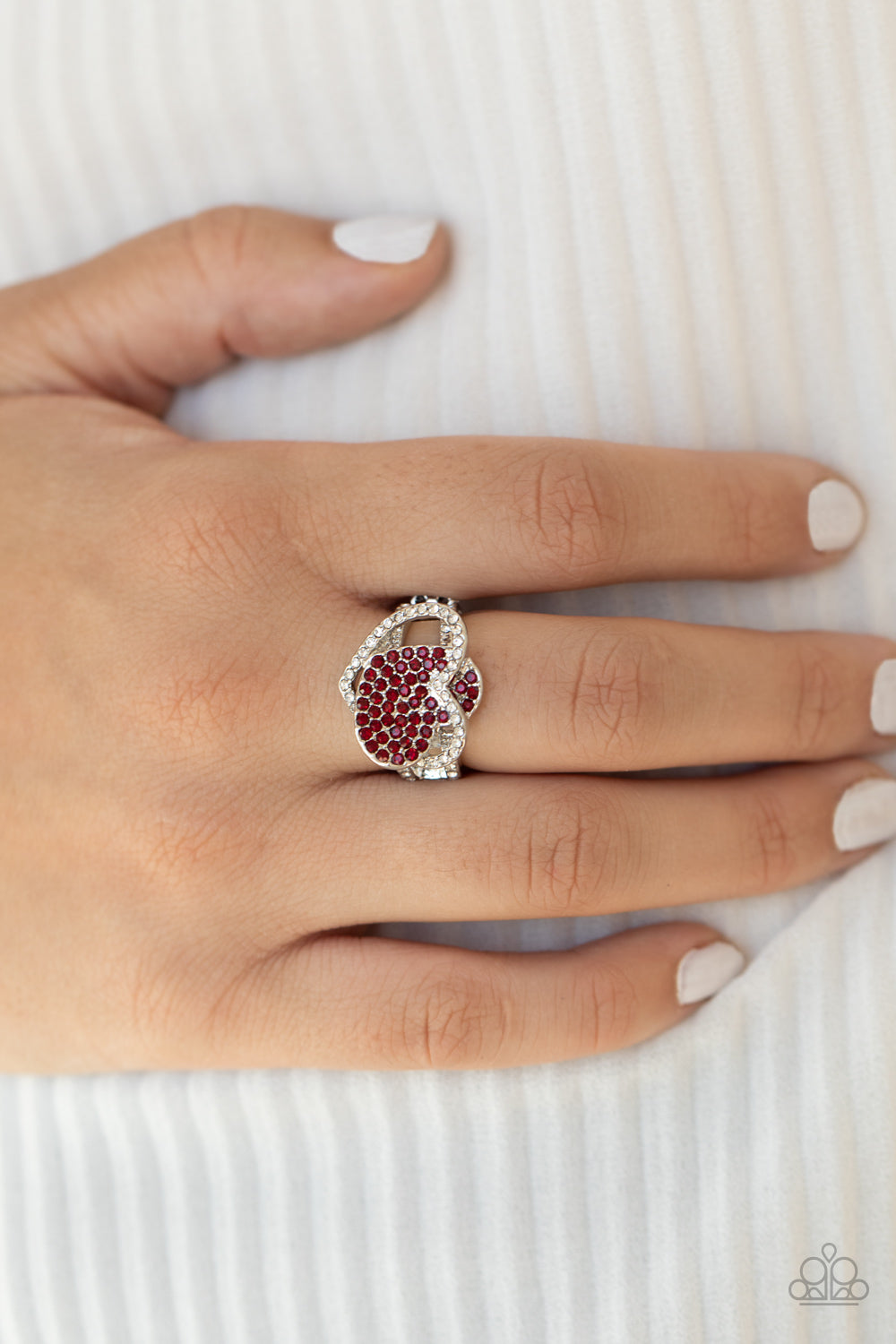 Paparazzi Million Dollar Matchmaker - Red Rhinestones