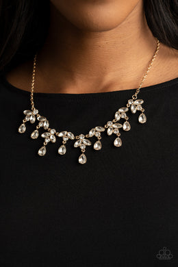 Paparazzi Vintage Royale - Necklace & Earrings - Life of the Party Exclusive March 2021 - $5 Jewelry with Ashley Swint