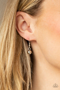 PRE-ORDER - Paparazzi Galactic Gala - White Iridescent Pearls - Necklace & Earrings - $5 Jewelry with Ashley Swint