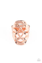 Load image into Gallery viewer, PRE-ORDER - Paparazzi Open Fire - Copper - Ring - $5 Jewelry with Ashley Swint