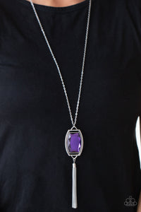 PRE-ORDER - Paparazzi Timeless Talisman - Purple - Necklace & Earrings - $5 Jewelry with Ashley Swint