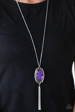 Paparazzi Timeless Talisman - Purple - Necklace & Earrings