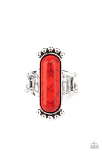 Paparazzi Ranch Relic - Red - Ring