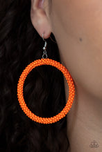 Load image into Gallery viewer, PRE-ORDER - Paparazzi Beauty and the BEACH - Orange Seed Bead - Earrings - $5 Jewelry with Ashley Swint