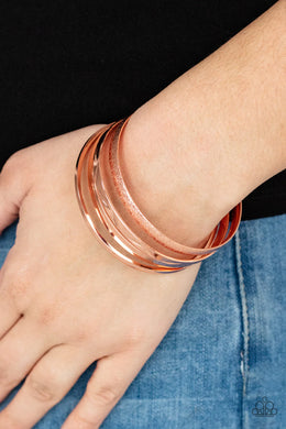 Paparazzi - Stackable Style - Copper - Bracelet