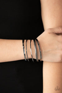 PRE-ORDER - Paparazzi Stackable Style - Black - Bracelets - $5 Jewelry with Ashley Swint