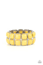 Load image into Gallery viewer, Paparazzi - Double The DIVA-ttitude - Yellow - Bracelet