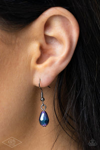 Paparazzi Teasable Teardrops - Multi - OIL SPILL - Necklace & Earrings  - $5 Jewelry with Ashley Swint
