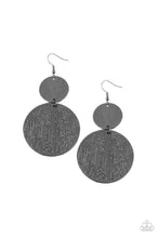 Load image into Gallery viewer, PRE-ORDER - Paparazzi Status CYMBAL - Black - Earrings - $5 Jewelry with Ashley Swint