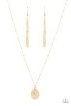 Load image into Gallery viewer, Paparazzi They Call Me Mama - Gold - Necklace &amp; Earrings