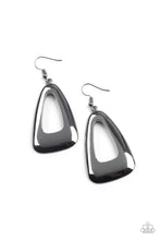Load image into Gallery viewer, Paparazzi Irresistibly Industrial - Black - Earrings