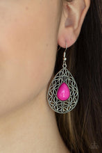 Load image into Gallery viewer, Paparazzi Fanciful Droplets - Pink - Earrings