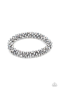PRE-ORDER - Paparazzi Wake Up and Sparkle - Silver - Bracelet - $5 Jewelry with Ashley Swint