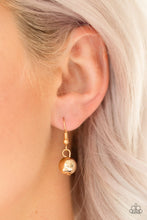 Load image into Gallery viewer, Paparazzi Power To The People - Gold - Necklace and matching Earrings - $5 Jewelry With Ashley Swint