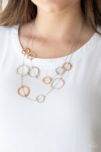 Load image into Gallery viewer, Paparazzi Ageless Aesthetics - Silver - Hammered Finish - Silver &amp; Gold Rings - Necklace &amp; Earrings - $5 Jewelry with Ashley Swint