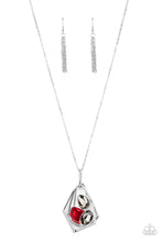 Load image into Gallery viewer, Paparazzi All Systems GLOW - Red - Necklace &amp; Earrings - $5 Jewelry with Ashley Swint