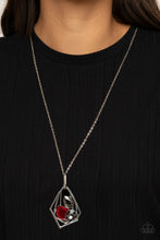 Load image into Gallery viewer, Paparazzi All Systems GLOW - Red - Necklace &amp; Earrings - $5 Jewelry with Ashley Swint