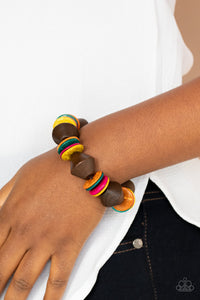 PRE-ORDER - Paparazzi Bermuda Boardwalk - Multi - Bracelet - $5 Jewelry with Ashley Swint