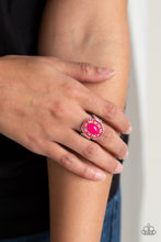 Load image into Gallery viewer, Paparazzi Colorfully Rustic - Pink - Yellow and Brown Beads - Ring - $5 Jewelry with Ashley Swint