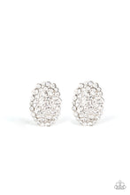 Load image into Gallery viewer, Paparazzi Daring Dazzle - White Rhinestones - Post Earrings - $5 Jewelry with Ashley Swint
