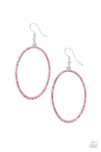 Load image into Gallery viewer, Paparazzi Dazzle On Demand - Pink  - Earrings - $5 Jewelry with Ashley Swint