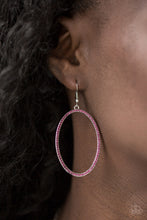 Load image into Gallery viewer, Paparazzi Dazzle On Demand - Pink  - Earrings - $5 Jewelry with Ashley Swint