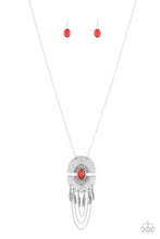Load image into Gallery viewer, Paparazzi Desert Culture - Red Stone - Necklace &amp; Earrings - $5 Jewelry with Ashley Swint