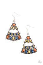 Load image into Gallery viewer, Paparazzi Desert Fiesta - Multi - Earrings - $5 Jewelry with Ashley Swint