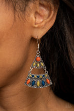 Load image into Gallery viewer, Paparazzi Desert Fiesta - Multi - Earrings - $5 Jewelry with Ashley Swint