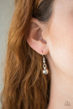Load image into Gallery viewer, Paparazzi DIVA-de and Rule - Silver Beads - Necklace and matching Earrings - $5 Jewelry with Ashley Swint