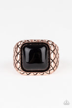 Load image into Gallery viewer, PRE-ORDER - Paparazzi Dont Cross Me - Copper - Ring - $5 Jewelry with Ashley Swint