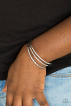 Load image into Gallery viewer, Paparazzi Eastern Empire - Silver - Cuff Bracelet - $5 Jewelry With Ashley Swint