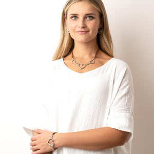 Paparazzi Fashionable Flirt - Brown - Necklace & Earrings - $5 Jewelry with Ashley Swint