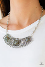 Load image into Gallery viewer, Paparazzi Feeling Inde-PENDANT- Green - Martini Olive Beads - Necklace and matching Earrings - $5 Jewelry With Ashley Swint