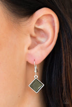 Load image into Gallery viewer, Paparazzi Feeling Inde-PENDANT- Green - Martini Olive Beads - Necklace and matching Earrings - $5 Jewelry With Ashley Swint