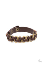 Load image into Gallery viewer, PRE-ORDER - Paparazzi Gone Rogue - Brass - Bracelet - $5 Jewelry with Ashley Swint