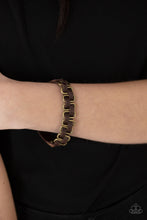Load image into Gallery viewer, PRE-ORDER - Paparazzi Gone Rogue - Brass - Bracelet - $5 Jewelry with Ashley Swint