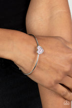 Load image into Gallery viewer, PRE-ORDER - Paparazzi Heart of Ice - Pink - Bracelet - $5 Jewelry with Ashley Swint