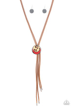Load image into Gallery viewer, Paparazzi Im FELINE Good - Red - Cheetah Print - Necklace &amp; Earrings - $5 Jewelry with Ashley Swint