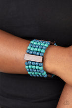 Load image into Gallery viewer, PRE-ORDER - Paparazzi Island Soul - Blue - Bracelet - $5 Jewelry with Ashley Swint