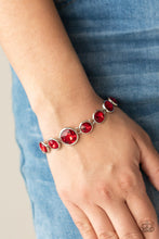 Load image into Gallery viewer, PRE-ORDER - Paparazzi Lustrous Luminosity - Red - Bracelet - $5 Jewelry with Ashley Swint