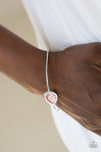 Load image into Gallery viewer, Paparazzi Make A Spectacle - Pink Gem - Silver Cuff Bracelet - $5 Jewelry With Ashley Swint