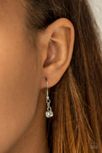 Load image into Gallery viewer, Paparazzi Minimal Millennial - White Rhinestones - Necklace &amp; Earrings - $5 Jewelry With Ashley Swint
