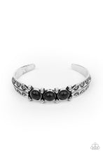 Load image into Gallery viewer, Paparazzi Mojave Glyphs - Black - Cuff Bracelet - $5 Jewelry with Ashley Swint